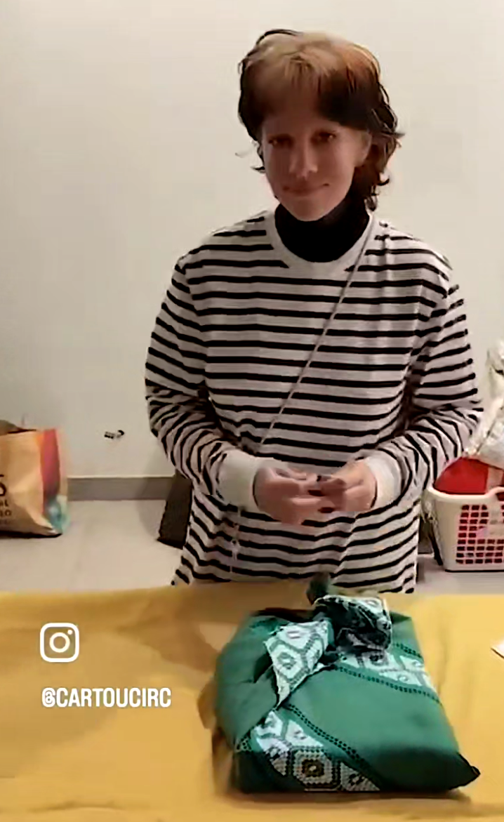 Lise et l'art du Furoshiki