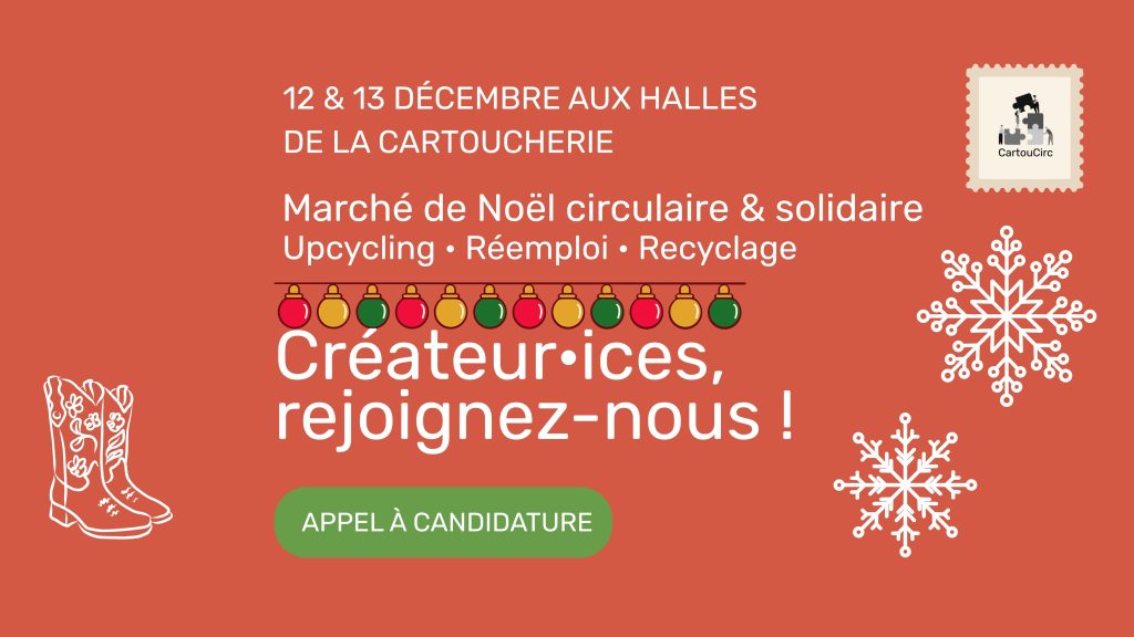12 et 13 décembre aux halles de la Cartoucherie