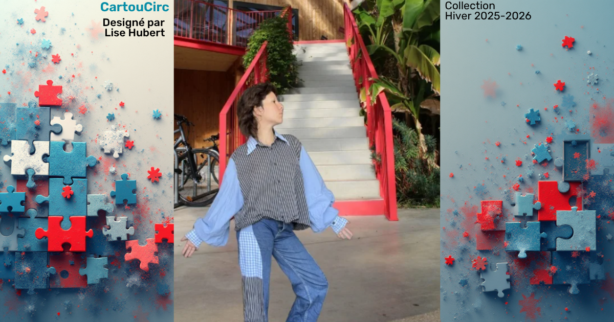 Visuel Collection Upcycling CartouCirc 2025