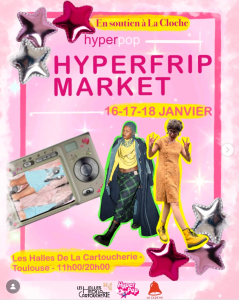 Marché hyperfrip aux Halles le samedi 17 janvier 